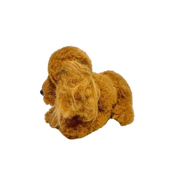 Yomiko by Russ Berrie Classic Brown Dog 8" Stuffed Animal Long Hair Ears Plush - Picture 3 of 7